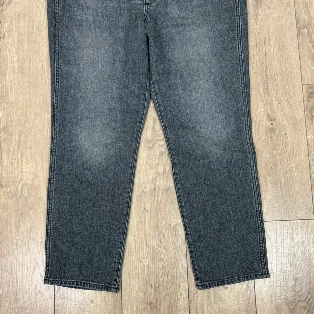 NWT Wrangler Walker 677 High Rise Slim Jeans Gray Wash Denim Size 34 x 28 - Picture 5 of 11